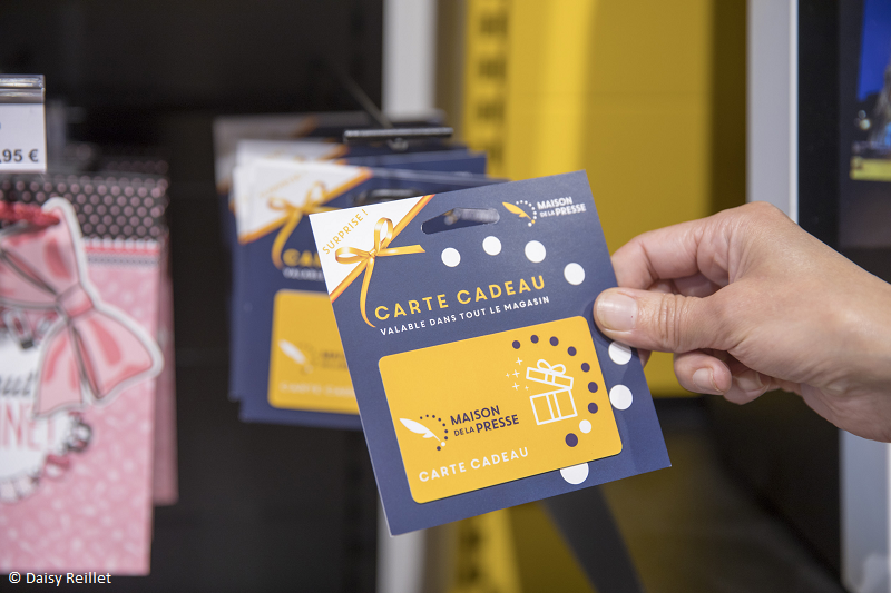 Lancement de la carte cadeau Maison de la Presse et Mag Presse