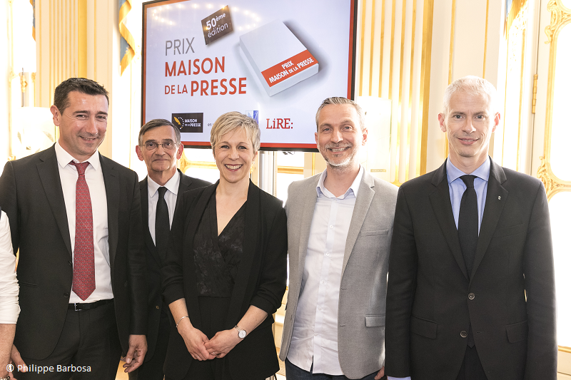 Olivier Norek, lauréat du Prix Maison de la Presse 2019