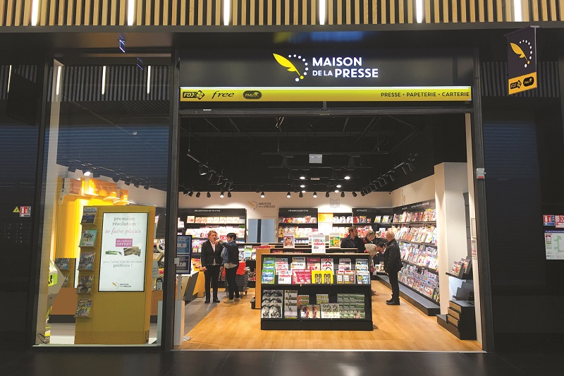 Ouverture du premier pilote du nouveau concept Maison de la Presse