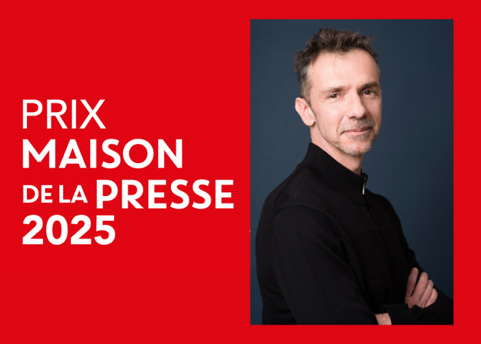Franck Thilliez, président du Prix Maison de la Presse 2025
