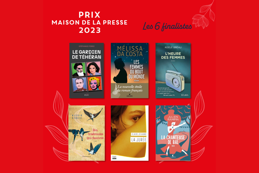 Découvrez les 6 finalistes du Prix Maison de la Presse